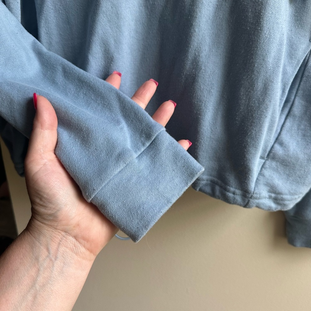 Fabletics Sky Blue Knit Top - Picture 5 of 5